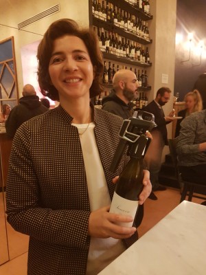 Marcella Capaldo nella sua enoteca Brylla Marcella Capaldo nella sua enoteca Brylla