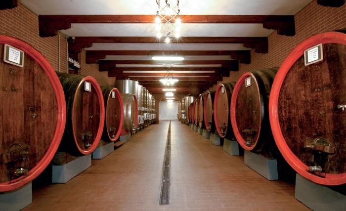 La cantina dell'azienda Bric Castelvej La cantina dell'azienda Bric Castelvej