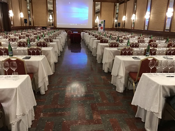 La sala di degustazione del Caprai Road Wine Show 2017 a Milano La sala di degustazione del Caprai Road Wine Show 2017 a Milano