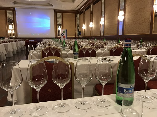La sala di degustazione del Caprai Road Wine Show 2017 a Milano La sala di degustazione del Caprai Road Wine Show 2017 a Milano