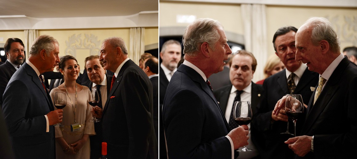 Vittorio Moretti a sinistra, Lamberto Frescobaldi a destra Vittorio Moretti a sinistra, Lamberto Frescobaldi a destra