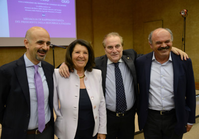 da sinistra Giovanni Lo Storto, Paola Severino, Franco Ricci e Oscar Farinetti da sinistra Giovanni Lo Storto, Paola Severino, Franco Ricci e Oscar Farinetti