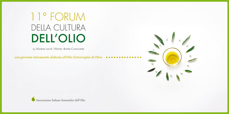 Depliant 11° Forum della Cultura dell'Olio Depliant 11° Forum della Cultura dell'Olio