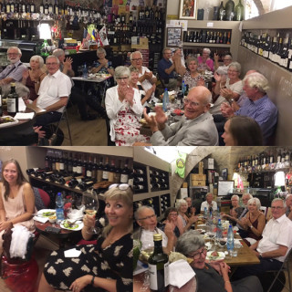 Bibenda Assisi / Degustazione di un gruppo di Danesi Bibenda Assisi / Degustazione di un gruppo di Danesi