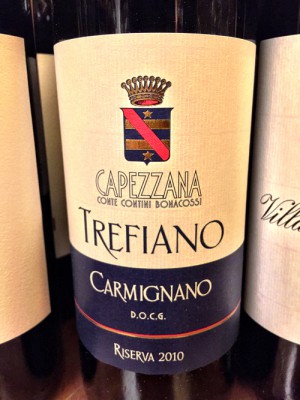 A tavola con il produttore / Trefiano Carmignano Riserva A tavola con il produttore / Trefiano Carmignano Riserva
