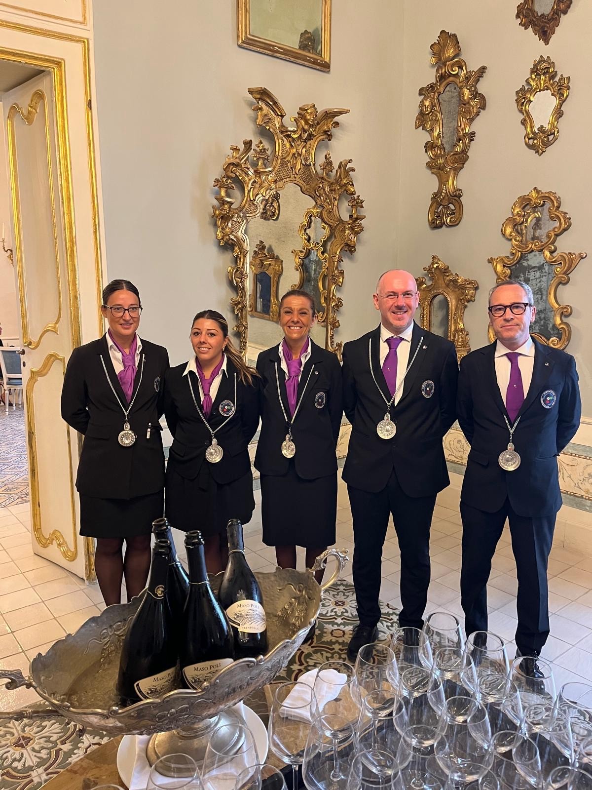 I Sommelier della Fondazione Italiana Sommelier al G7 di Ortigia I Sommelier della Fondazione Italiana Sommelier al G7 di Ortigia