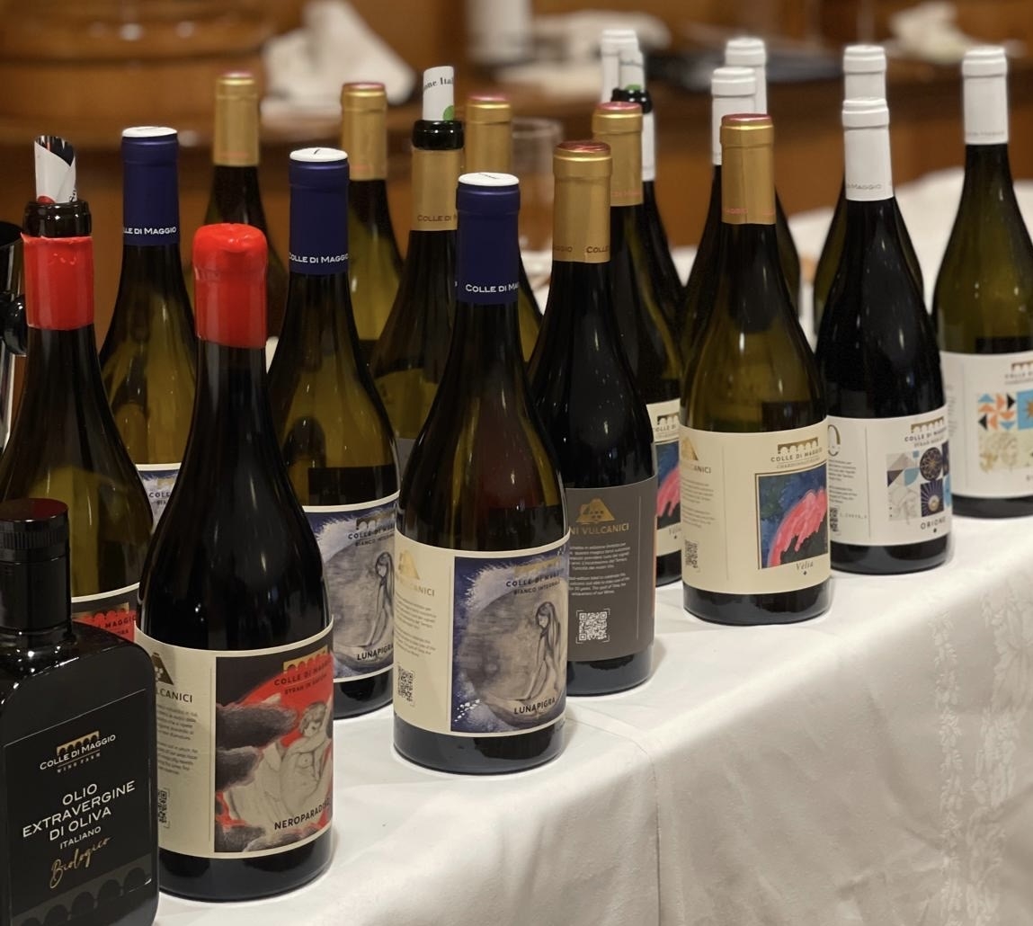 Le etichette in degustazione Le etichette in degustazione