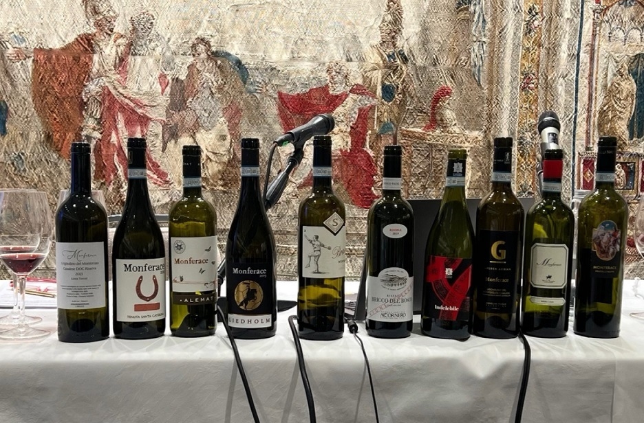 Le etichette in degustazione Le etichette in degustazione