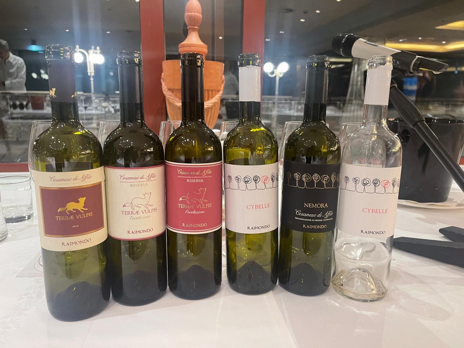 Le etichette in degustazione Le etichette in degustazione