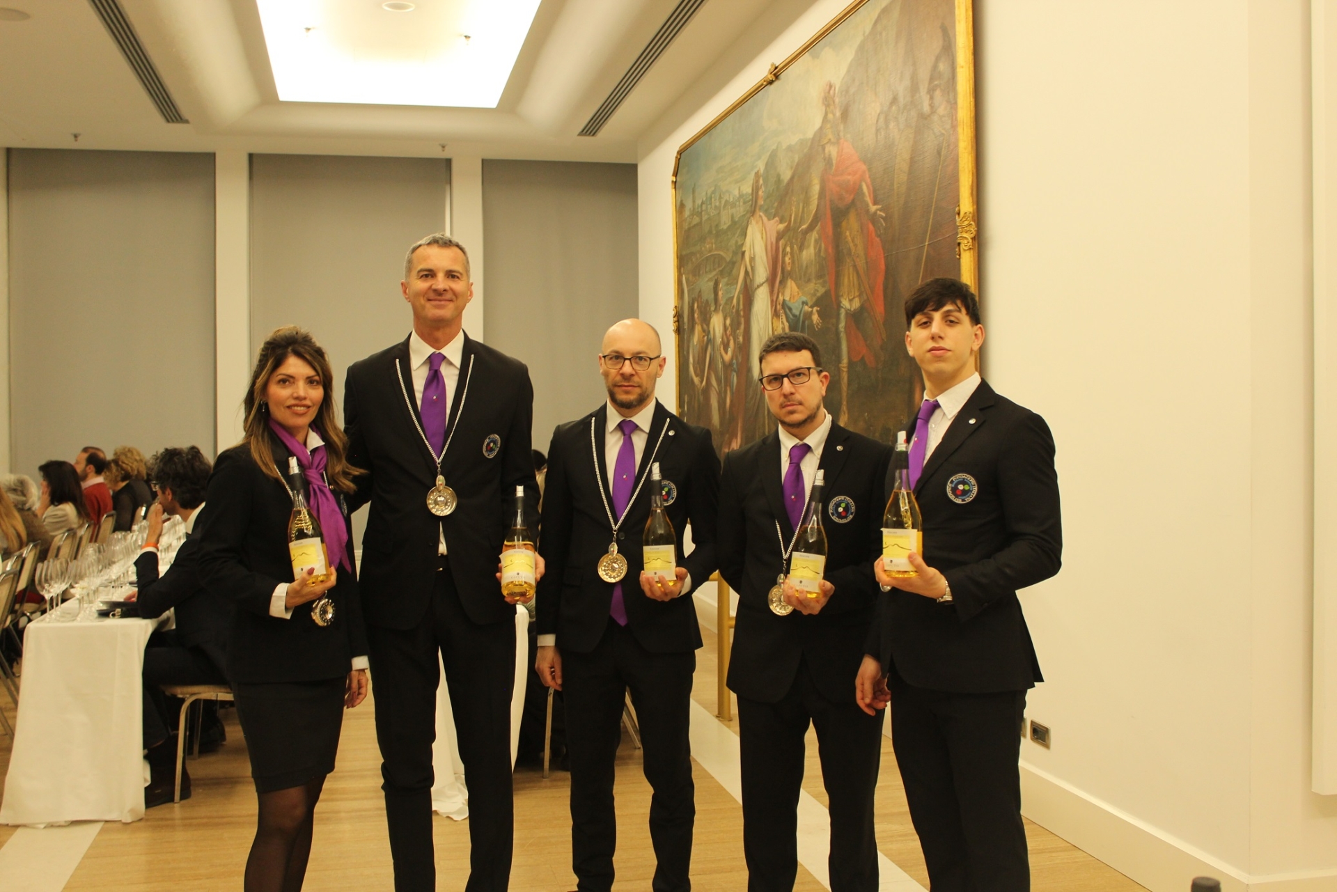 I Sommelier che hanno fatto servizio I Sommelier che hanno fatto servizio