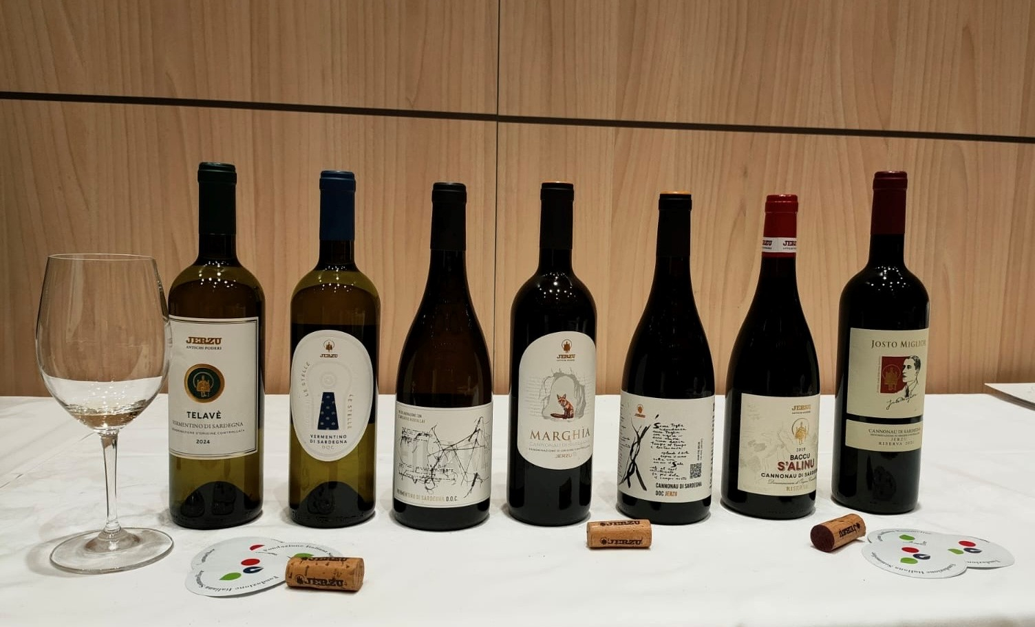 Le etichette in degustazione Le etichette in degustazione